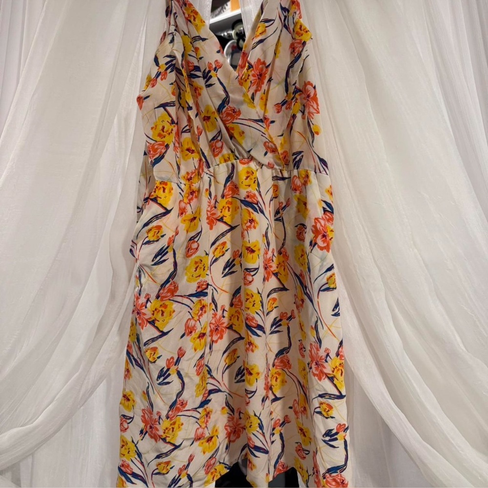 Yumi Kim Dress with Yellow and Orange Floral Design